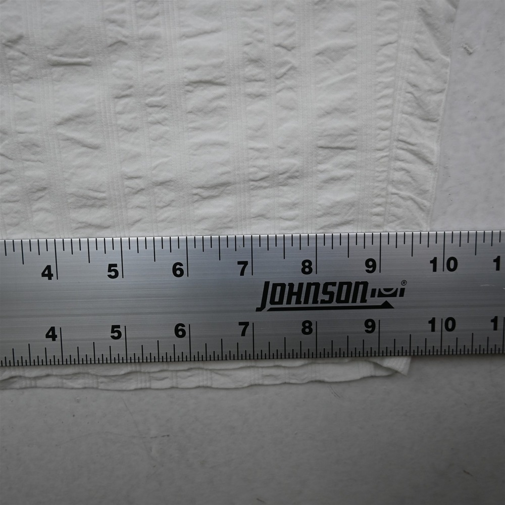 Uniqulo XS White Striped High Waist Wide Leg Womens Pants - Picture 5 of 9